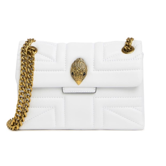 Kurt Geiger London Leather Mini Kensington UJ Bag in White NWT - Picture 6 of 8